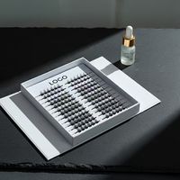 Kit de faux cils pré-collés en grappes pour extensions de cils à domicile, boucles de cils DIY, ensemble de cils en grappes