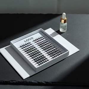 Falsies Kit de grappes de cils à la maison Extensions de cils Lash Cluster Curl D Diy Eyelash Set Cluster Lashes - Product Image 4