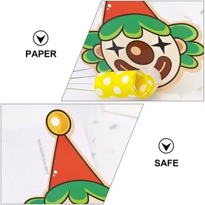 ของเล่นจระเข้หมอฟันตลก 10 ชิ้น/ล็อต กระดาษ พลาสติก สำหรับเด็กชาย เด็กหญิง ตกแต่งงานเทศกาล งานปาร์ตี้ ยี่ห้อ ML สีดำ/ทอง/เงิน - Product Image 4