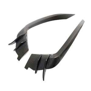 Ailerons avant en fibre de carbone style YT A S6 pour <span class=keywords><strong>A6</strong></span> C7 <span class=keywords><strong>SLINE</strong></span> 2016 - 2018 - Product Image 1