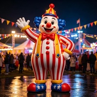 Costume de Clown Gonflable de Haute Qualité pour Défilés et Spectacles de Cirque