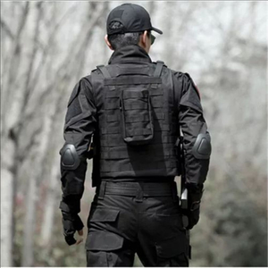 Tactical Game Vest Fashionable Oxford Material <b>Waterproof</b> Feature Zipper Closure Universal Tactical Vest Bag for CS Field - Product Image 4
