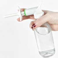 Doseur précis 1 ml 2 ml en plastique PP pour animaux de compagnie (lapins, chiens, chats, hamsters, cochons d'Inde) – Distributeur de médicaments liquides