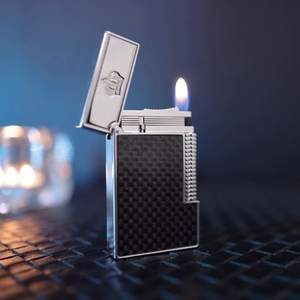 Đèn khò kim loại cao cấp Langsheng thời trang, bán buôn cao cấp năm <span class=keywords><strong>2025</strong></span>, in logo tùy chỉnh - Product Image 2