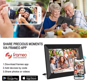 Cadre <span class=keywords><strong>photo</strong></span> numérique Wifi 10.1 "avec écran tactile LCD Envoyer des photos Vidéos à partir d'une application téléphonique gratuite - Product Image 6