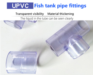 Tubería de <span class=keywords><strong>PVC</strong></span> de 32 mm para Agua Potable y Accesorios de Tubería de <span class=keywords><strong>PVC</strong></span> Transparentes Rígidos en Forma de T - Product Image 3