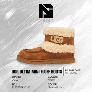 Botas Ultra Mini Fluff para Niños 'Castaño' UGG Dropshipping, Botines de Invierno para Niños y Niñas, Suaves, Antideslizantes y Cálidos - Product Image 6