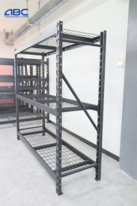 Étagères métalliques durables, rayonnages multi-usages pour entrepôt et rangement de pneus, autoportants et entièrement réglables, en acier galvanisé - Product Image 3