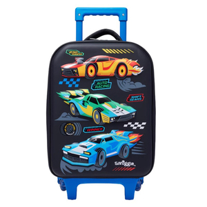 <span class=keywords><strong>Valise</strong></span> à roulettes pour enfants en 3D, <span class=keywords><strong>dinosaure</strong></span>, bleue, mignonne, pour garçons et filles, sac de voyage à main - Product Image 4