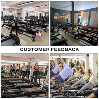 Equipo de Pilates Reformer de Bajo Impacto y Alta Intensidad, Reformer Xformer, Entrenador de Resistencia con Múltiples Resortes, Equipo para Estudio Boutique