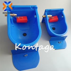 Matériel d'arrosage <span class=keywords><strong>automatique</strong></span> en plastique 4L/9.3L Abreuvoirs pour moutons <span class=keywords><strong>Abreuvoir</strong></span> pour bétail Bol d'alimentation en eau avec flotteur pour bétail - Product Image 1