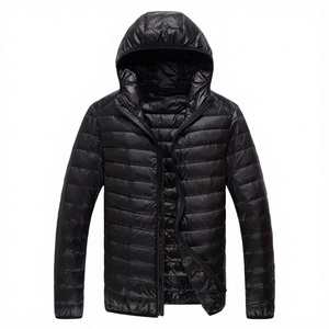 Parka longue en toile de luxe pour <span class=keywords><strong>homme</strong></span>, avec capuche, faible MOQ, vente en gros, pour l'hiver - Product Image 3