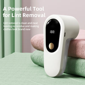 Venta al por mayor recargable eléctrica pantalla Digital Fuzz Shaver ropa <span class=keywords><strong>de</strong></span> lana removedor <span class=keywords><strong>de</strong></span> pelusas Hairball Trimmer Fabric Shaver - Product Image 5