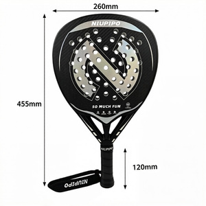 Nuevas Raquetas de Pádel en Forma de Lágrima 3K 12K 18K 24K con Núcleo de EVA Suave, Diseño de Logotipo Personalizado OEM/ODM - Product Image 2