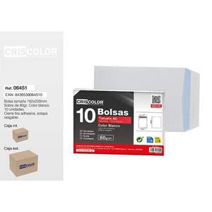 Sobres A5 162X229MM para Uso Comercial, Sobres de Papel - Product Image 1