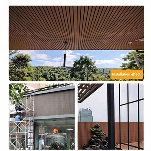 Pannello Murale Esterno CO-07, Resistente agli Agenti Atmosferici, Isolamento Termico, <span class=keywords><strong>Rivestimento</strong></span> Murale in Composito <span class=keywords><strong>Legno</strong></span>-Plastica Altamente Sostenibile - Product Image 5