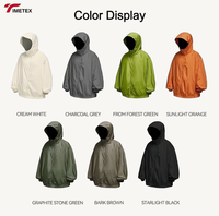 Veste légère et fine TIMETEX, imperméable, pour sports de plein air, avec capuche, pour la randonnée, la pêche printanière/estivale, protection de la peau