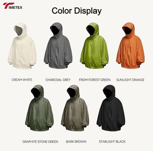 TIMETEX Light Thin Sunscreen <strong>Jacket</strong> <strong>Waterproof</strong> Outdoor Sports Hooded Clothing Hiking Spring Fishing/Summer Skin Protection - Product Image 4