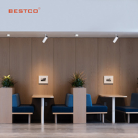 Spot LED commercial moderne 5W 360 Angle réglable extensible rotatif encastré monté Downlight Anti-éblouissement