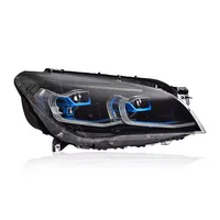 Actualización para BMW Serie 7 F02 2013-2015 Conjunto de Faros LED DRL con Señal de Giro, Lente de Doble Haz e Iluminación Dinámica