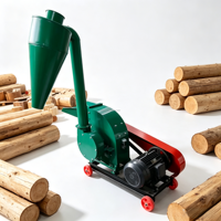 Broyeur à marteaux Hualiang pour le bois, machine à broyer le bois, capacité 3T/h, 380V/220V, machine à fabriquer de la sciure de bois