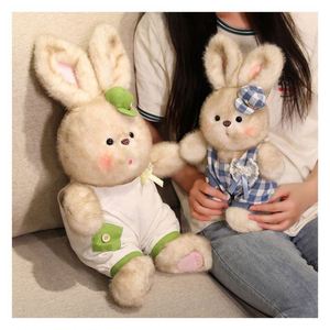 Conejo de Peluche de Granja Súper Suave de Alta Calidad Personalizado con Bolsillo con Cremallera, Servicio OEM/ODM, Juguete Antiestrés - Product Image 1