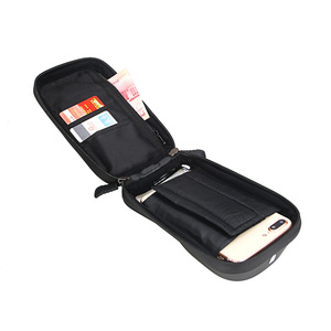 Bicycle Front Beam Bag with <b>Phone</b> <b>Holder</b> Top Tube Storage Bag for Mountain <b>Bike</b> Cycling Accessories Black - Product Image 3