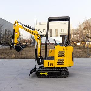 Nueva Miniexcavadora de 1500 kg con Orugas de Goma y Giro Cero para Construcción Urbana - Product Image 2