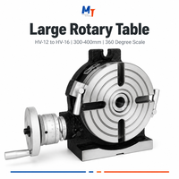 Grande table rotative 12 14 16 pouces 300 350 400 mm FC30 en fonte, échelle 360 degrés, en vrac