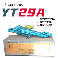 Perforadora Neumática de Roca YT24 de Alta Calidad para Minería de Carbón con Pata de Aire y Compresor, Alta Eficiencia de Perforación