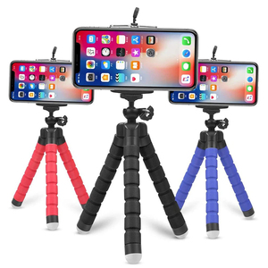 Productos más vendidos 2025 Octopus Flexible <span class=keywords><strong>Mini</strong></span> <span class=keywords><strong>Tripod</strong></span> Para Celular Tripodes Para Teléfonos para Vlog Video - Product Image 1