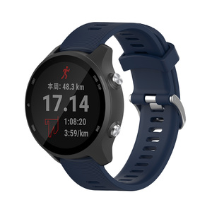 Correa de Reloj para <span class=keywords><strong>Garmin</strong></span> <span class=keywords><strong>Forerunner</strong></span> <span class=keywords><strong>245</strong></span>, Silicona Suave, Bandas de Repuesto para Relojes Inteligentes, Accesorios para Relojes - Product Image 2
