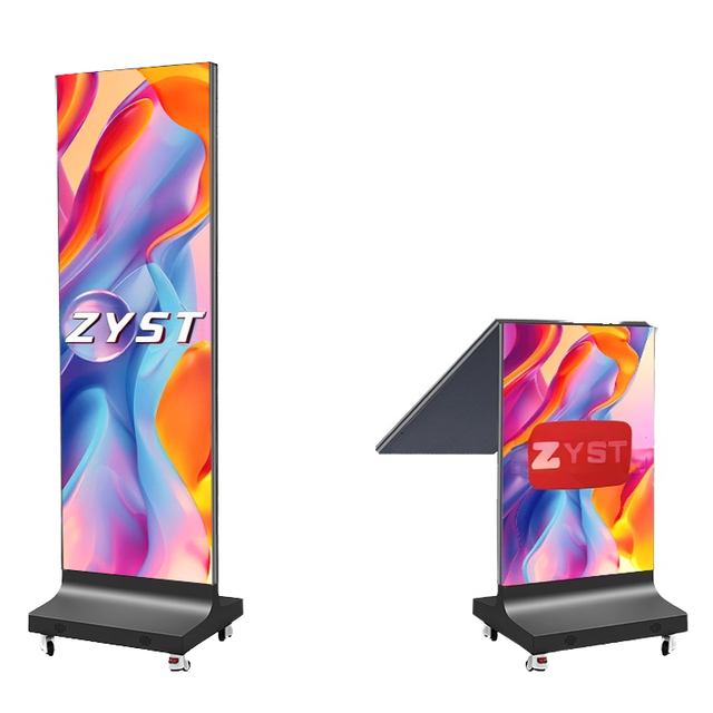 Foldable LED Poster Screen Portable Modular Digital Display P1.25 P1.53 P1.86 P2 P2.5