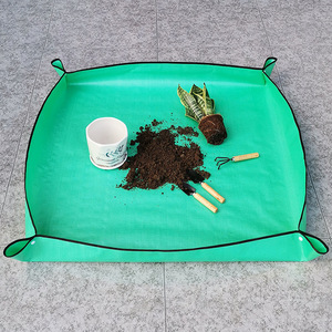 Gardening <b>Mats</b> <b>Waterproof</b> Thickened Succulent Repotting <b>Mat</b> Orange 200g M2 Home Planting Soil Mixing Outdoor Use - Product Image 2