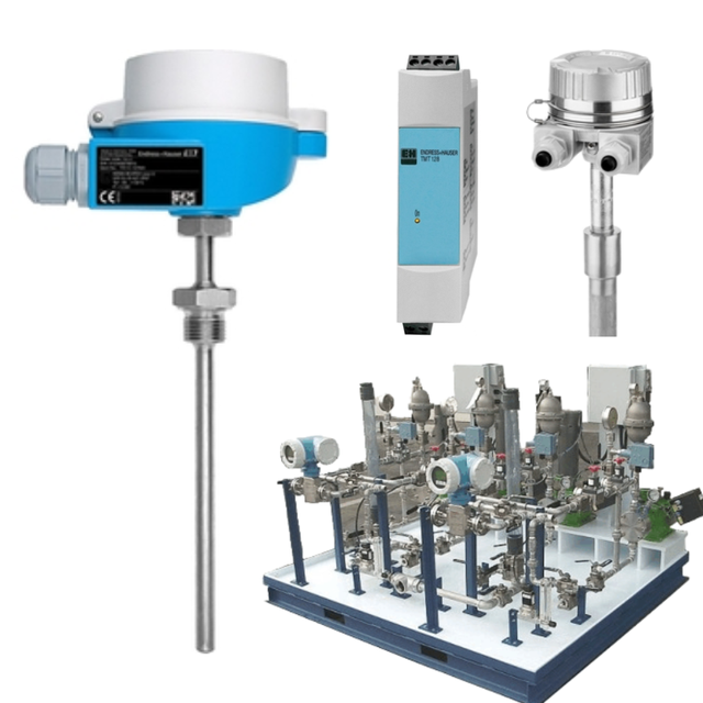 Endress+Hauser TR10/TM131 Series TR10-JBG1HHS4G3000 Thermometer, Flow Meter, Temperature Transmitter TMT128-AKAGA