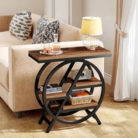 Table d'appoint de style américain, table d'entrée vintage, style Wabi-Sabi, petite table à thé, table de salon, table de chevet