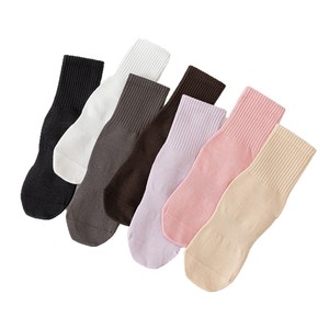 2026 Spring/Summer New Color Series Pilates Fitness Yoga <b>Socks</b> Cotton Mid-Calf Women's Sports Anti-Slip Dot-Fit <b>Socks</b> Zhuji - Product Image 5