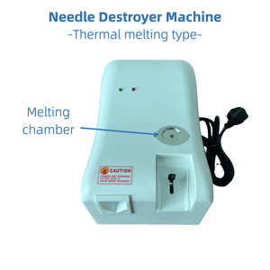 KyrenMed KR-V Electrical Syringe Needle Destroyer Cutter Portable Melt Injection Needle Burner Destruction For Hospital Lab