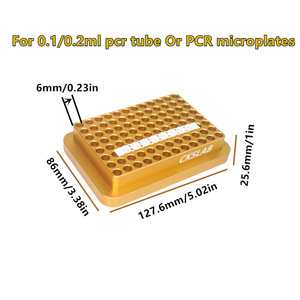 Laboratuar kullanımı <span class=keywords><strong>0</strong></span>.1ml <span class=keywords><strong>0</strong></span>.<span class=keywords><strong>2ml</strong></span> <span class=keywords><strong>pcr</strong></span> <span class=keywords><strong>8</strong></span> şerit tüp <span class=keywords><strong>0</strong></span>.<span class=keywords><strong>2ml</strong></span> <span class=keywords><strong>pcr</strong></span> tüpleri alüminyum raf ısıtma soğutma bloğu - Product Image 2