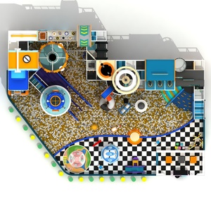 <span class=keywords><strong>Parc</strong></span> d'attractions intérieur Lanroll 2026 pour enfants, toboggans à balles souples, structure d'escalade, thème marin, certifié CE, capacité 100-500 kg - Product Image 5