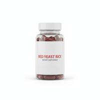 Capsules d'extrait de levure de riz rouge Astrawell, complément alimentaire à base de plantes, OEM, capsule de levure de riz rouge naturelle