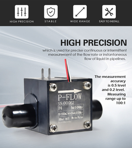 Flowmeter Cairan Mikro Seri P Harga Terjangkau untuk Injeksi di Meja Kerja OEM CX-P4 Akurasi Tinggi 0.5%/1.0% Layar Digital LCD - Product Image 3