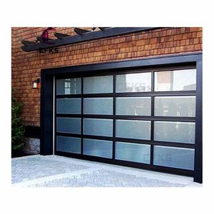 <span class=keywords><strong>Porte</strong></span> de <span class=keywords><strong>garage</strong></span> en verre de style américain de qualité supérieure Design en aluminium inclinable Options verticales et pliantes Portes sectionnelles modernes - Product Image 5