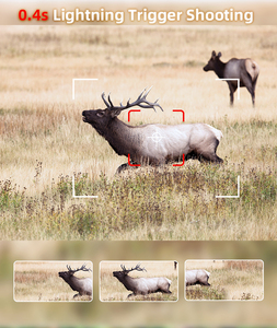 RF06กล้องบันทึกภาพเคลื่อนไหวกลางแจ้งแบบมืออาชีพกันน้ำกล้อง48MP 4K พร้อมกล้องล่าสัตว์ในเวลากลางคืน - Product Image 5