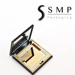 Compact SMP Skillful Manufacturer Accept Custom Mini Classic Square Single Plastic Compact With Mirror