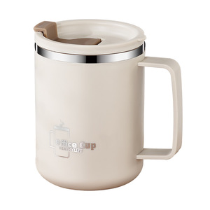Stainless Steel <b>Mug</b> Straight Cup 350ml Leak Proof Thermal Insulation For Home Office Use Business Gift - Product Image 2