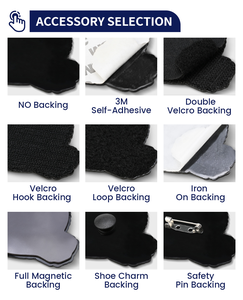 Custom Logo Cartoon Hook and Loop <strong>Patches</strong> <strong>Sew</strong> Iron <strong>on</strong> Soft Embossed 3D Garment Rubber PVC <strong>Patch</strong> for Hats and Garment - Product Image 6