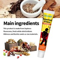 Pommade pour hémorroïdes 20g, extrait d'herbes, crème de soin corporel externe pour usage personnel quotidien