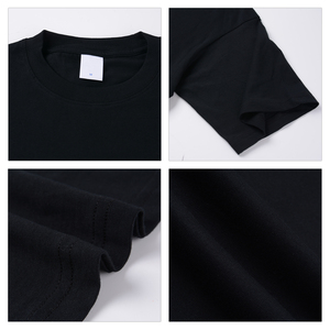 Camiseta de Hombre 2024, Nueva, 190G, Holgada, 100% Algodón, Manga Corta, Lisa, de Color Sólido, Estilo Básico - Product Image 6