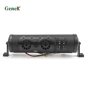 Haut-parleur de voiturette de golf en plastique de haute qualité, étanche IP66, amplifié, barre de son à 5 haut-parleurs avec éclairage LED pour VTT/UTV - Product Image 1